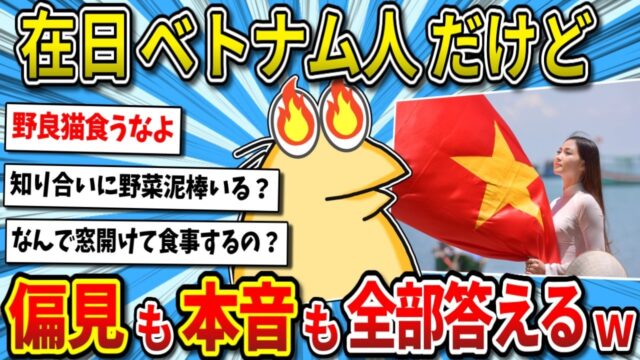 在日ベトナム人グエンさんが降臨！聞きにくいことにも全部本音で答えてくれたｗ